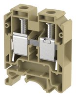 ELKAY KUT25/ BEIGE TERMINAL BLOCK, DIN RAIL, 2POS, 2AWG ROHS COMPLIANT: YES
