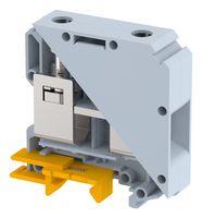 ELKAY KUT50/GREY TERMINAL BLOCK, DIN RAIL, 2POS, 00AWG ROHS COMPLIANT: YES