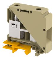 ELKAY KUT50/ BEIGE TERMINAL BLOCK, DIN RAIL, 2POS, 00AWG ROHS COMPLIANT: YES