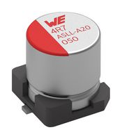 WURTH ELEKTRONIK 865061457001 COND, 3.3UF, 20%, 450V, ALU ELEC SMD