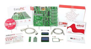 MIKROELEKTRONIKA MIKROE-802 DEV KIT, 8BIT PIC MICROCONTROLLER