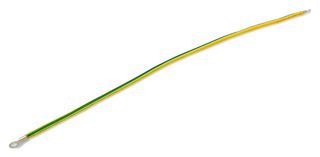 MULTICOMP PRO MP010796 GND CABLE, RING TONGUE-RING TONGUE, 0.3M ROHS COMPLIANT: YES
