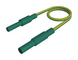 HIRSCHMANN TEST AND MEASUREMENT 934047188 TEST LEAD, 4MM PLUG TO SKT, GRN, YEL, 2M ROHS COMPLIANT: YES