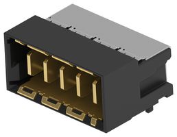 ERNI - TE CONNECTIVITY 364705-E MEZZANINE CONN, R/A PLUG, 5POS, 1ROWM ROHS COMPLIANT: YES