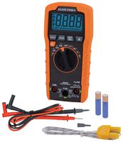 KLEIN TOOLS MM420 DIGITAL MULTIMETER, HH, TRMS, 10A, 600V