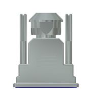 AMPHENOL CONEC 15-004770 D SUB BACKSHELL, 180DEG, DA, ABS ROHS COMPLIANT: YES