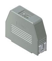 AMPHENOL CONEC 16-001770E D SUB BACKSHELL, 90/180DEG, DB, ABS ROHS COMPLIANT: YES