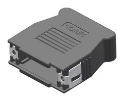 AMPHENOL CONEC 16-001820E D SUB BACKSHELL, 90/180DEG, DE, ABS ROHS COMPLIANT: YES