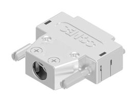 AMPHENOL CONEC 165X10919X D SUB BACKSHELL, 180DEG, DA, ABS ROHS COMPLIANT: YES