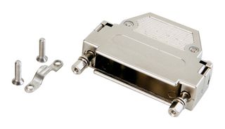 AMPHENOL CONEC 165X11009X D SUB BACKSHELL, 180DEG, DE, ABS ROHS COMPLIANT: YES