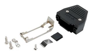AMPHENOL CONEC 165X11299XE D SUB BACKSHELL, 45/180DEG, DB, ABS ROHS COMPLIANT: YES