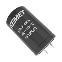 KEMET PEH534YDG3470M2 COND ELEC, 470UF, 450V, PIN PC