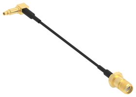 TE CONNECTIVITY 2408024-1 CABLE, SWITCH R/A PLUG-SMA RCPT, 200MM
