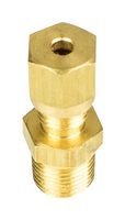 LABFACILITY FC-032-D COMPRESSION FITTING, 1/4" BSPT, BRASS ROHS COMPLIANT: YES