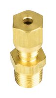 LABFACILITY FC-035-D COMPRESSION FITTING, 1/4" BSPT, BRASS ROHS COMPLIANT: YES