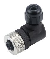 MOLEX 1200710071 SENSOR CONN, M12, R/A PLUG, 5POS, CABLE