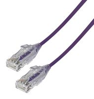 VIDEK 2994-1.5PR ENET CORD, CAT6, RJ45 PLUG-PLUG, 1.5M ROHS COMPLIANT: YES