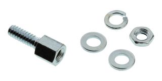 AMPHENOL COMMUNICATIONS SOLUTIONS L17D204182X JACK SCREW, D-SUB, L17D204182X