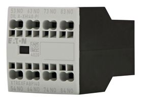 EATON MOELLER DILA-XHI40-PI AUXILIARY CONTACT, 4NO, FRONT, PUSH IN