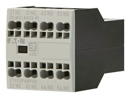 EATON MOELLER DILM12-XHI22-PI AUXILIARY CONTACT, 2NO/NC, FRONT/PUSH IN