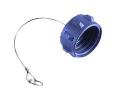 BULGIN LIMITED PX0992 HEAVY DUTY SEALING CAP, NYLON, IP68