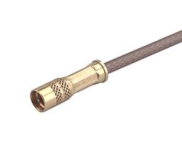 HUBER+SUHNER 21_MMCX-50-1-1/111_OE RF COAX CONN, MMCX, STRAIG/ JACK, 50 OHM ROHS COMPLIANT: YES