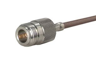 HUBER+SUHNER 21_N-50-3-7/133_NE RF COAX CONN, N, STRAIGHT JACK, 50 OHM ROHS COMPLIANT: YES