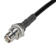 HUBER+SUHNER 24_TNC-50-4-52/133_NE RF COAX CONN, TNC, BULKHEAD JACK, 50 OHM