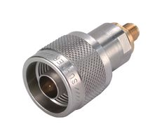 HUBER+SUHNER 33"N-SMA-50-51/1--"NE RF ADAPTER, N PLUG - SMA JACK, 50 OHM ROHS COMPLIANT: YES