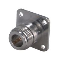 HUBER+SUHNER 23_N-75-0-1/133_NE RF COAX CONN, JACK, PANEL, 75 OHM ROHS COMPLIANT: YES