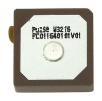 PULSE ELECTRONICS W3216 FLAT PATCH ANTENNA, 1.598-1.606GHZ, 2DBI