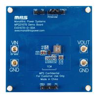 MONOLITHIC POWER SYSTEMS (MPS) EV2167B-D-00A EVALUATION BOARD, SYNC BUCK CONVERTER ROHS COMPLIANT: YES