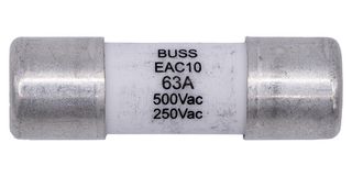 EATON BUSSMANN EAC10-40 HRC FUSE, MIDGET, 40A, 500VAC