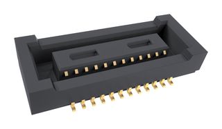 AMPHENOL COMMUNICATIONS SOLUTIONS 10164227-0241A1RLF MEZZANINE, HEMBRA, 24POS, 2 FILAS, 0.4MM