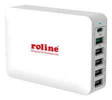 ROLINE 19.11.1055 ADAPTER, AC-DC, 6 O/P, 60W, ADJ,FIXED ROHS COMPLIANT: YES