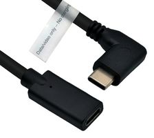 ROLINE 11.04.5496 USB CABLE, 3.2 R/A TYP C PLUG-C RCPT, 2M ROHS COMPLIANT: YES