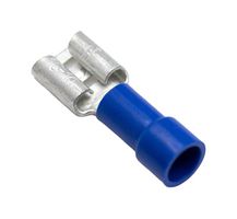 MUELLER ELECTRIC BU-190170037 TERM, FEMALE QUICK CONNECT, BLUE, 14AWG