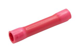 MUELLER ELECTRIC BU-191540004 TERMINAL, BUTT SPLICE, 22-18AWG, RED