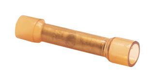 MUELLER ELECTRIC BU-192020063 TERMINAL, BUTT SPLICE, 22-18AWG, RED