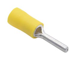 MUELLER ELECTRIC BU-192120001 TERMINAL, PIN, 12-10AWG, CRIMP, YELLOW