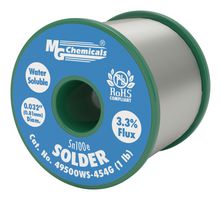 MG CHEMICALS 49500WS-454G SOLDER WIRE, 99.5/0.5 SN/CU, 454G