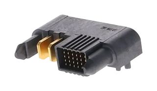 MOLEX 46437-9317 RECT PWR CONN, R/A PLUG, 32POS/PRESS FIT