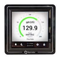 TRUMETER VT-FLOW-LV FLOW METER, -0.05 TO 0.05A, 12-24VDC
