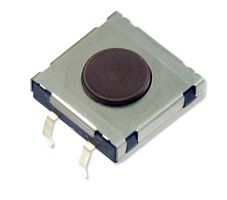 MULTICOMP PRO MPTSHW-21N-Q TACTILE SWITCH, 0.05A, 24VDC, TH, 160GF