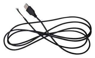 MULTICOMP PRO MP011391 USB CABLE, A PLUG-CRIMP TERMINAL, 2M ROHS COMPLIANT: YES