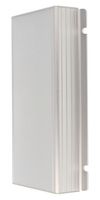 HAMMOND 1455JF1601 ENCLOSURE, SMALL, ALUMINIUM, CLEAR