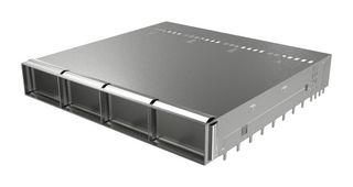 AMPHENOL COMMUNICATIONS SOLUTIONS UE62B462302021 CONN, OSFP CAGE, 1X4 GANG, PRESS FIT ROHS COMPLIANT: YES