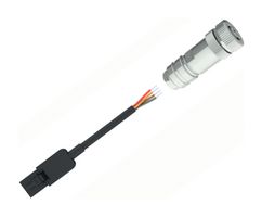 STEGO 244446 SENSOR CORD, M12 PLUG-WTB RCPT, 5M