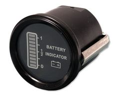 MULTICOMP PRO MP011723 BATTERY INDICATOR, RED/YEL/GREEN, 60V