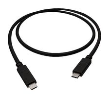 STEWART CONNECTOR SC-4CCK010M USB CABLE, 4.0 TYPE C PLUG-C PLUG, 1M